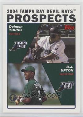 2004 Topps - [Base] - 1st Edition #692 - Prospects - Delmon Young, B.J. Upton