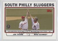 South Philly Sluggers (Jim Thome, Mike Schmidt)