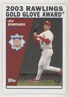 Rawlings Gold Glove Award - Jim Edmonds [Noted]