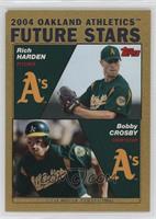 Future Stars - Rich Harden, Bobby Crosby #/2,004