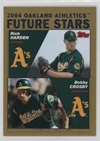 Future Stars - Rich Harden, Bobby Crosby #/2,004