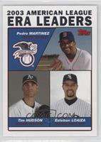 League Leaders - Pedro Martinez, Esteban Loaiza, Tim Hudson [Good to …
