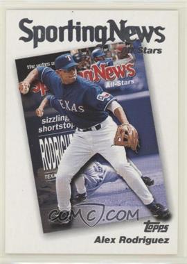 2004 Topps - [Base] #358 - Sporting News All-Stars - Alex Rodriguez