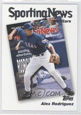 2004 Topps - [Base] #358 - Sporting News All-Stars - Alex Rodriguez