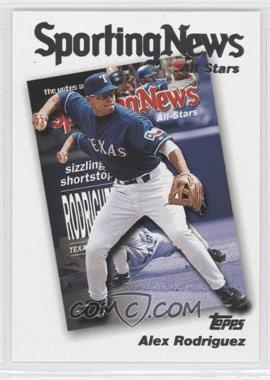 2004 Topps - [Base] #358 - Sporting News All-Stars - Alex Rodriguez