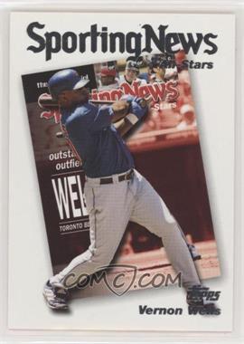 2004 Topps - [Base] #360 - Sporting News All-Stars - Vernon Wells [EX to NM]