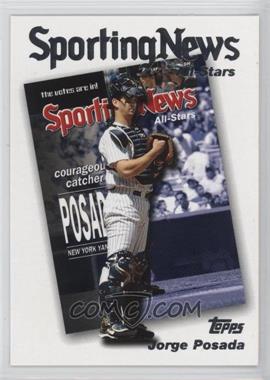 2004 Topps - [Base] #363 - Sporting News All-Stars - Jorge Posada [Good to VG‑EX]