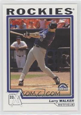 2004 Topps - [Base] #512 - Larry Walker