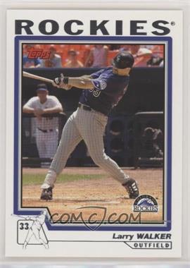 2004 Topps - [Base] #512 - Larry Walker