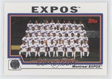 2004 Topps - [Base] #655 - Montreal Expos Team