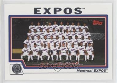 2004 Topps - [Base] #655 - Montreal Expos Team