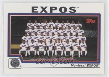 2004 Topps - [Base] #655 - Montreal Expos Team