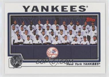 2004 Topps - [Base] #657 - New York Yankees Team