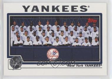 2004 Topps - [Base] #657 - New York Yankees Team