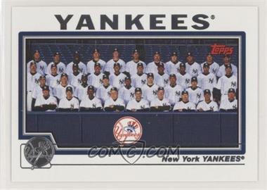 2004 Topps - [Base] #657 - New York Yankees Team