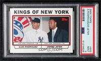 Kings of New York (Alex Rodriguez, Derek Jeter) [PSA 9 MINT]