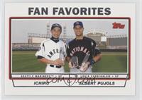 Fan Favorites (Ichiro Suzuki, Albert Pujols)