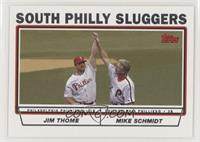 South Philly Sluggers (Jim Thome, Mike Schmidt)