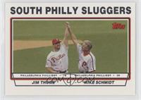 South Philly Sluggers (Jim Thome, Mike Schmidt)