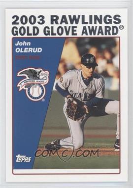 2004 Topps - [Base] #698 - Rawlings Gold Glove Award - John Olerud