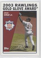 Rawlings Gold Glove Award - Jose Cruz Jr.