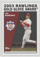 Rawlings Gold Glove Award - Jim Edmonds