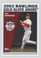 Rawlings Gold Glove Award - Jim Edmonds