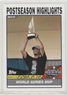 2004 Topps - [Base] #733 - Postseason Highlights - Josh Beckett