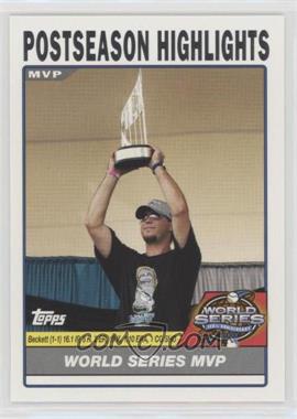 2004 Topps - [Base] #733 - Postseason Highlights - Josh Beckett