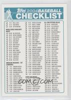 Series 1 Checklist (Light Blue Topps Autographs Through Own The Game)