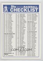 Series 1 Checklist (Dark Blue Topps Autographs Through Own The Game)