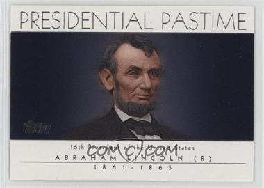 2004 Topps - Presidential Pastime #PP16 - Abraham Lincoln