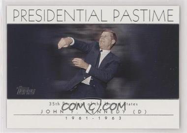 2004 Topps - Presidential Pastime #PP34 - John F. Kennedy