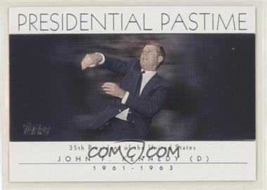 2004 Topps - Presidential Pastime #PP34 - John F. Kennedy