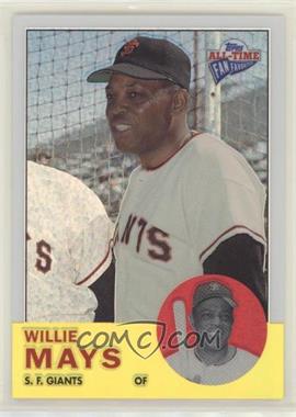 2004 Topps All-Time Fan Favorites - [Base] - Refractor #1 - Willie Mays /299