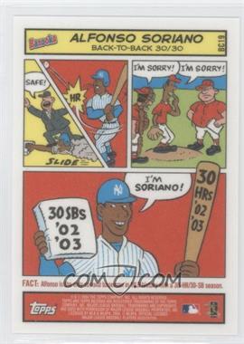 2004 Topps Bazooka - Comics #BC19 - Alfonso Soriano