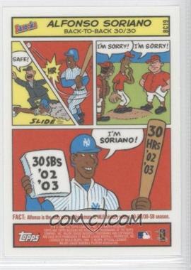 2004 Topps Bazooka - Comics #BC19 - Alfonso Soriano