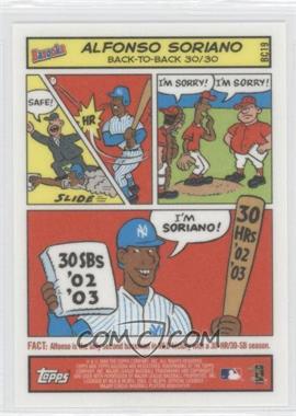 2004 Topps Bazooka - Comics #BC19 - Alfonso Soriano