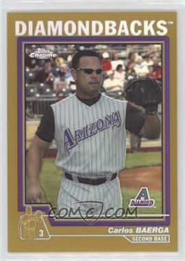 2004 Topps Chrome - [Base] - Gold Refractor #429 - Carlos Baerga