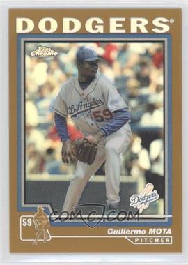 2004 Topps Chrome - [Base] - Gold Refractor #463 - Guillermo Mota