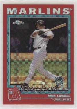 2004 Topps Chrome - [Base] - Red X-Fractor #55 - Mike Lowell