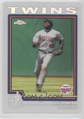 2004 Topps Chrome - [Base] - Refractor #372 - Torii Hunter