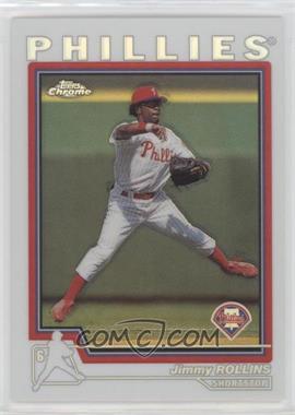 2004 Topps Chrome - [Base] - Refractor #76 - Jimmy Rollins