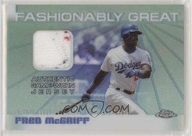 2004 Topps Chrome - Fashionably Great #FGR-FM - Fred McGriff
