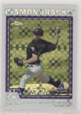 2004 Topps Chrome Traded & Rookies - [Base] - Box Loader Uncirculated X-Fractor #T195 - Dustin Nippert /20