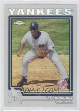 2004 Topps Chrome Traded & Rookies - [Base] - Refractor #T50 - Alex Rodriguez