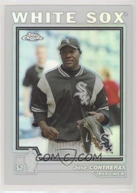 2004 Topps Chrome Traded & Rookies - [Base] - Refractor #T57 - Jose Contreras