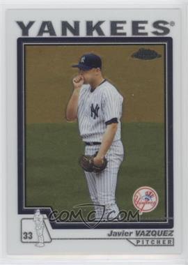 2004 Topps Chrome Traded & Rookies - [Base] #T35 - Javier Vazquez