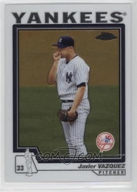 2004 Topps Chrome Traded & Rookies - [Base] #T35 - Javier Vazquez