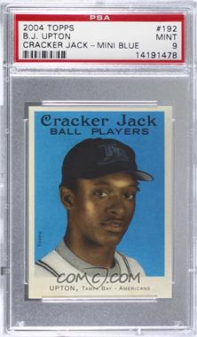 2004 Topps Cracker Jack - [Base] - Mini Blue #192 - SP - B.J. Upton [PSA 9 MINT]